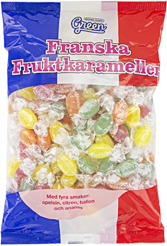 Franska Fruktkarameller 725g