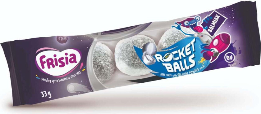 Rocket Balls - Salmiak 33g (1st)