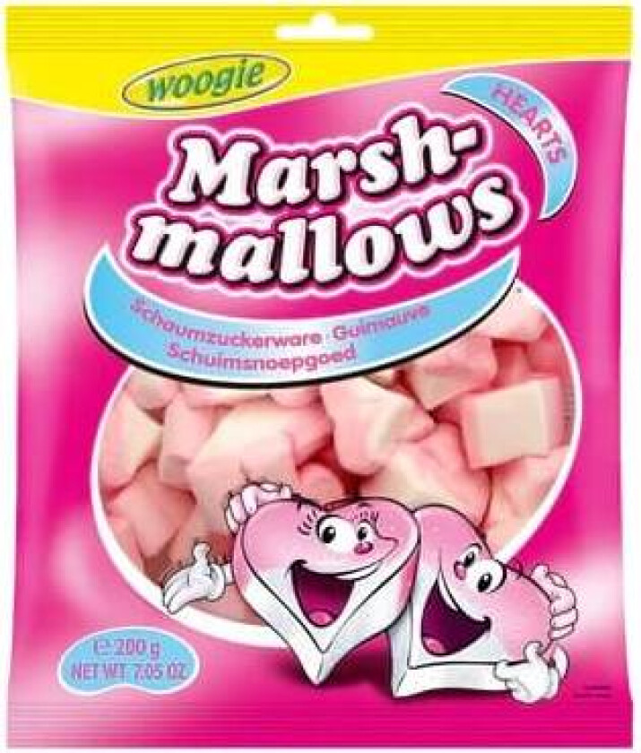 Marshmallows Hearts 200g