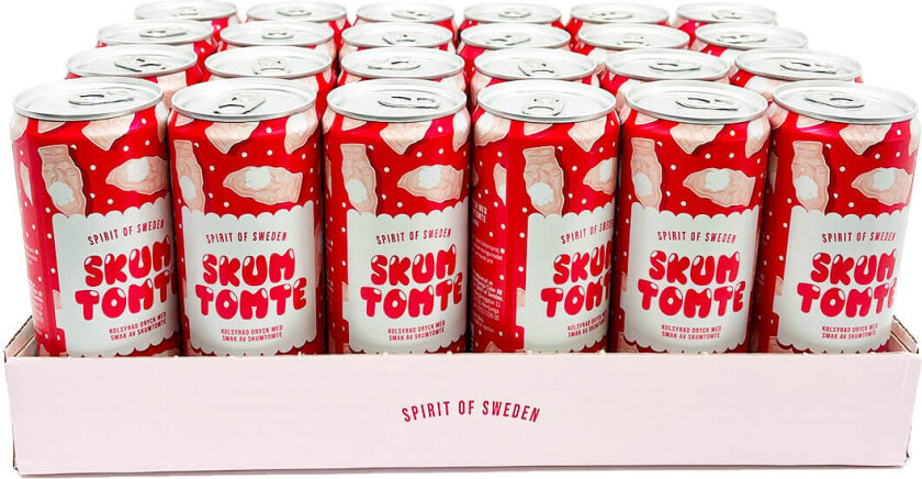 Bilde av Skumtomteläsk 33cl x 24st (helt flak)