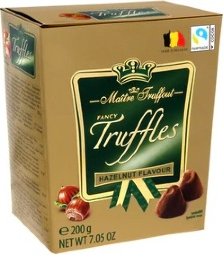 Maitre Truffout Fancy Gold Truffles Hazelnut 200g