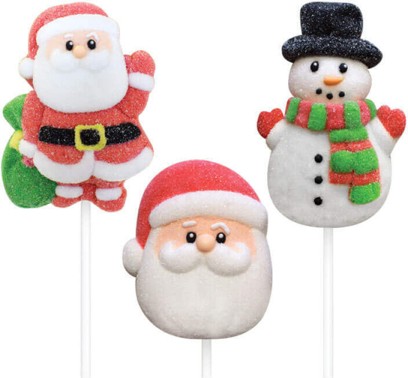 Christmas Marshmallow Lollipop 45g (1st)