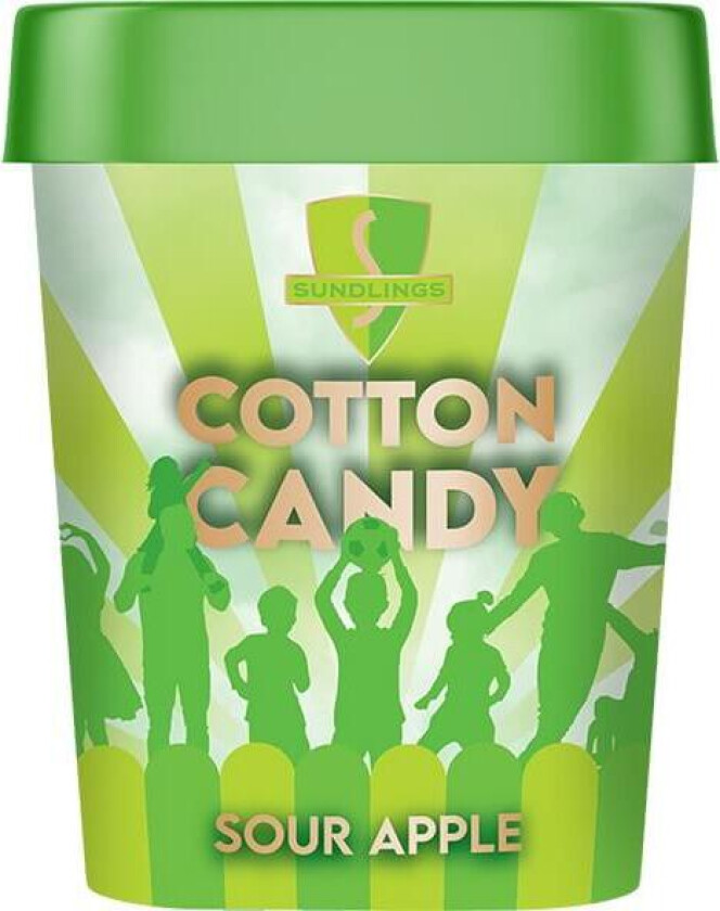 Sockervadd Sour Apple 40g