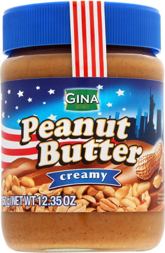 Gina Peanut Butter Creamy 350g