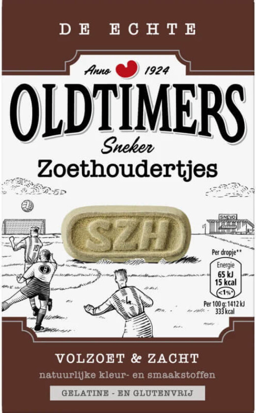 Oldtimers Sneker Zoethoudertjes 185g
