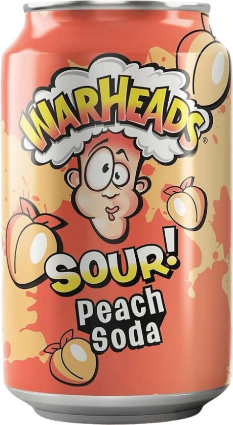 Sour Soda - Peach 355ml