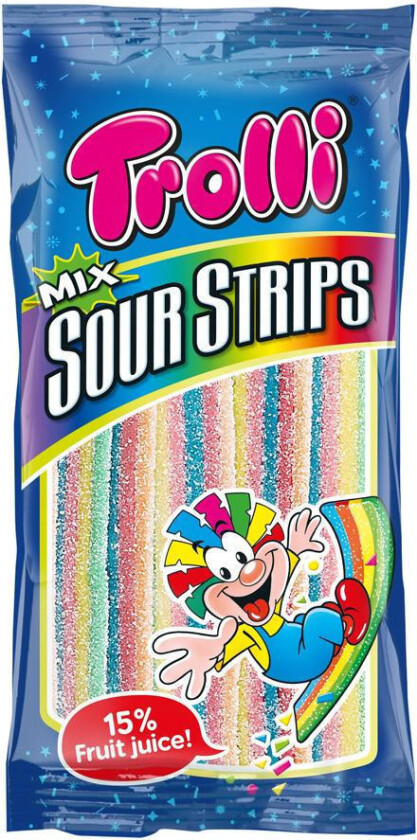 Rainbow Strips Sour Mix 85g