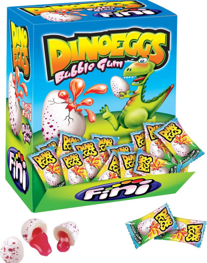 Dino Eggs Bubblegum 200st
