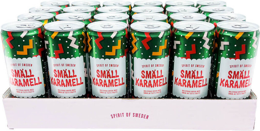 Smällkaramell Läsk 33cl x 24st (helt flak)