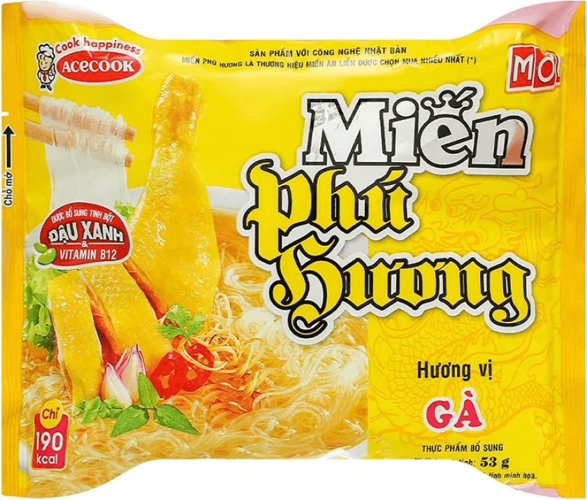 Bilde av Acecook Glasnudlar Kyckling 57g