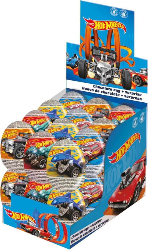 Hot Wheels Surprise Chokladägg 20g (1st)