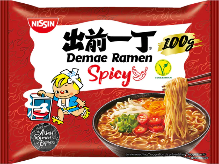 Bilde av Nissin Demae Ramen Spicy 100g