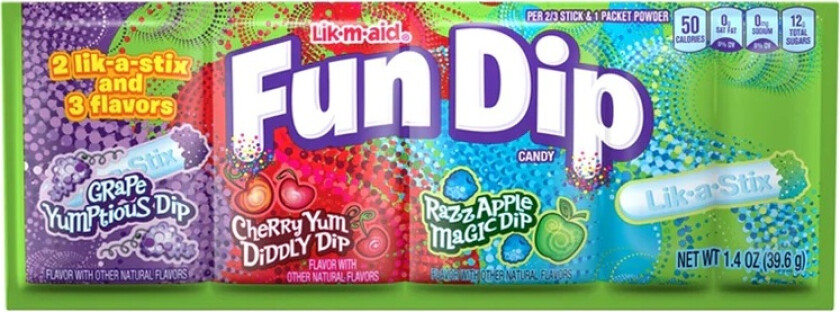 Lik M-Aid Fun Dip 39g