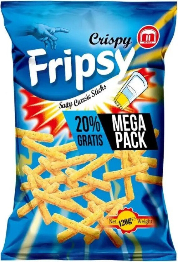 Crispy Sticks Salt 120g