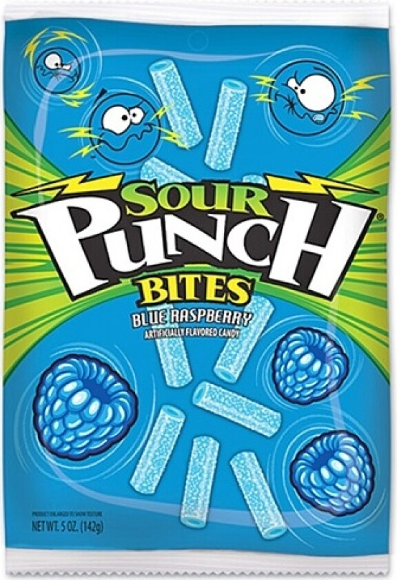 Sour Punch Bites Blue Raspberry 142g