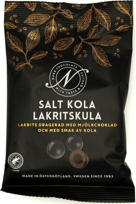 Narr Salt Kola Lakritskula 120g