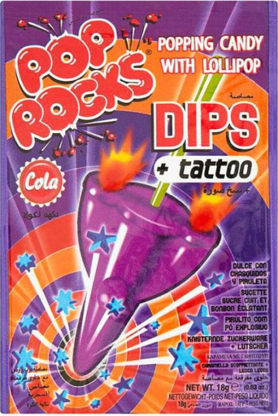 Dips + Tattoo - Cola 18g