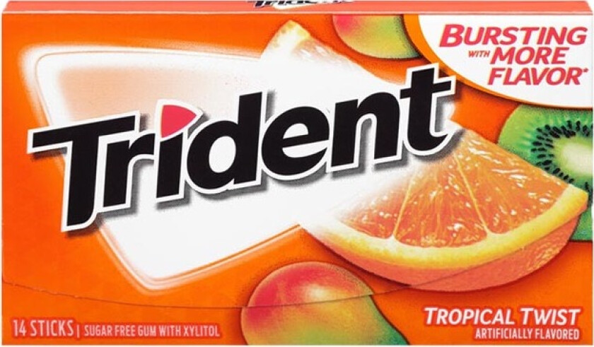 Tropical Twist Flavour Gum 26.6g