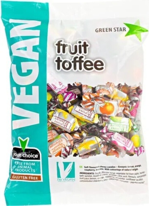 Vegan Fruit Toffee 500g