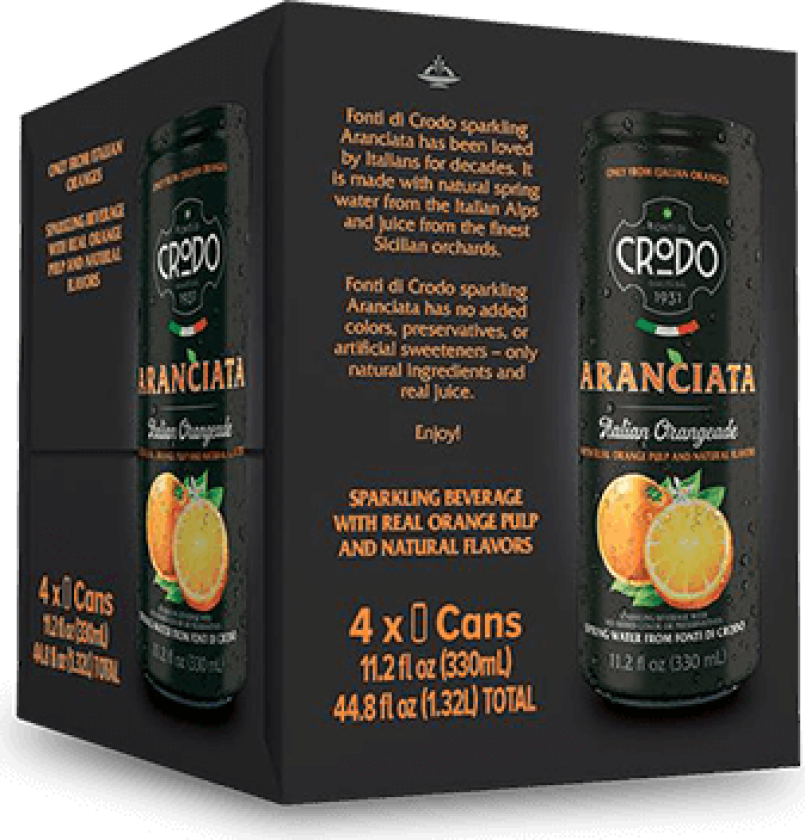 Fonti Di Crodo Apelsin 4-Pack (33cl)