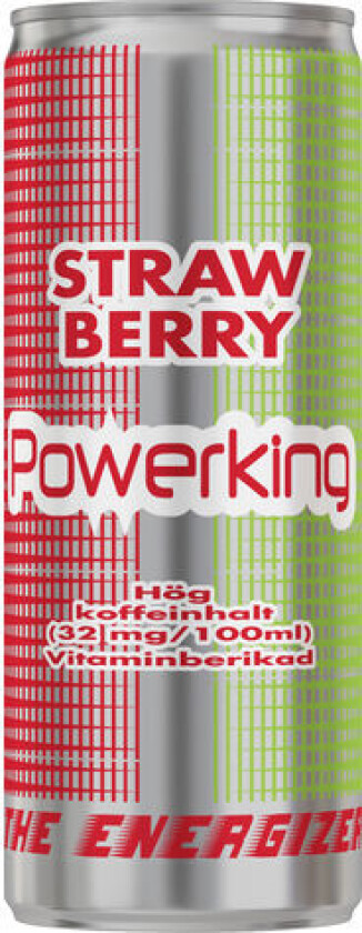 Powerking Strawberry 25cl