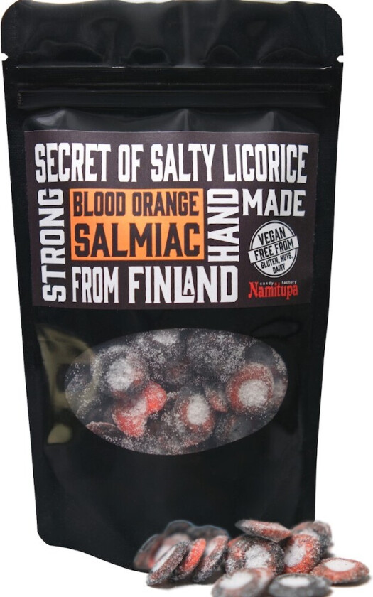 NamiTupa Salta Blodapelsinknappar 100g