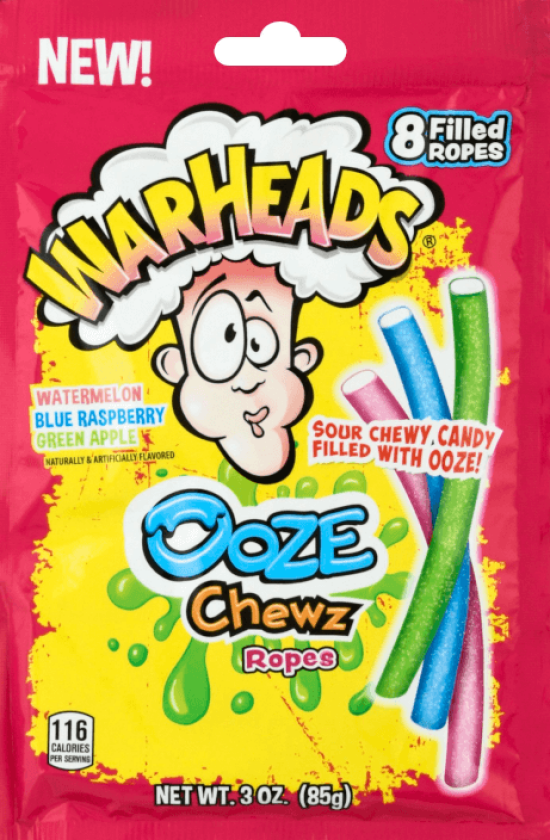 Ooze Chewz Ropes 85g