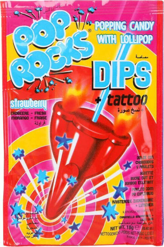 Dips + Tattoo - Strawberry 18g