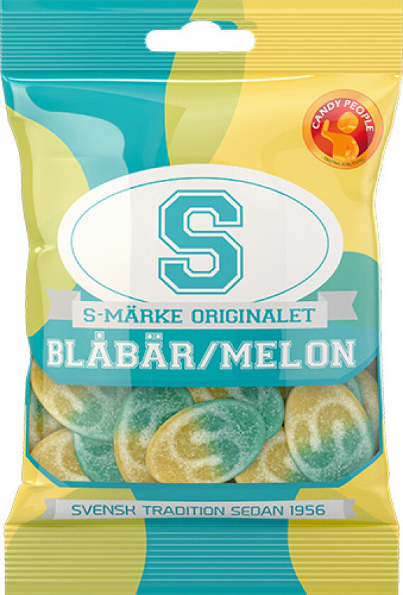 S-Märke Blåbär/Melon 80g