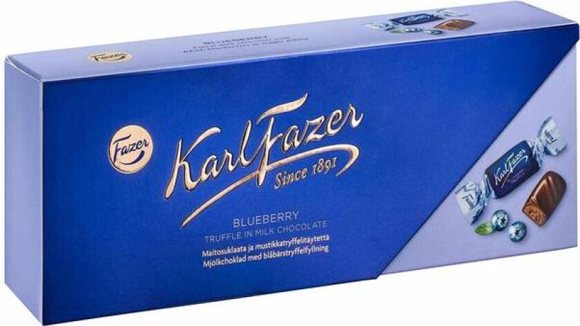 Karl Fazer Blåbärstryffel Box 228g