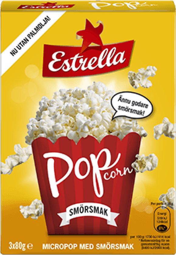 Bilde av Micropopcorn Smör 3-pack