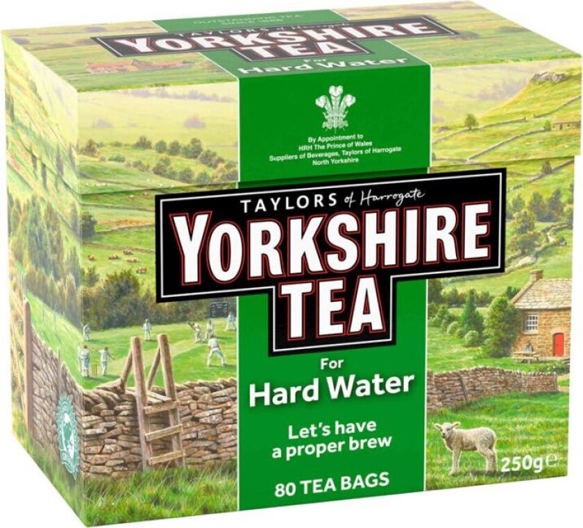 Bilde av For Hard Water 80 Tea Bags 250g