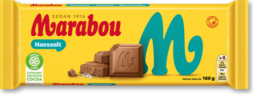 Marabou Havssalt 160g