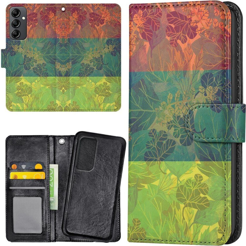 Samsung Galaxy A14 - Lommebok Deksel Løvmønster