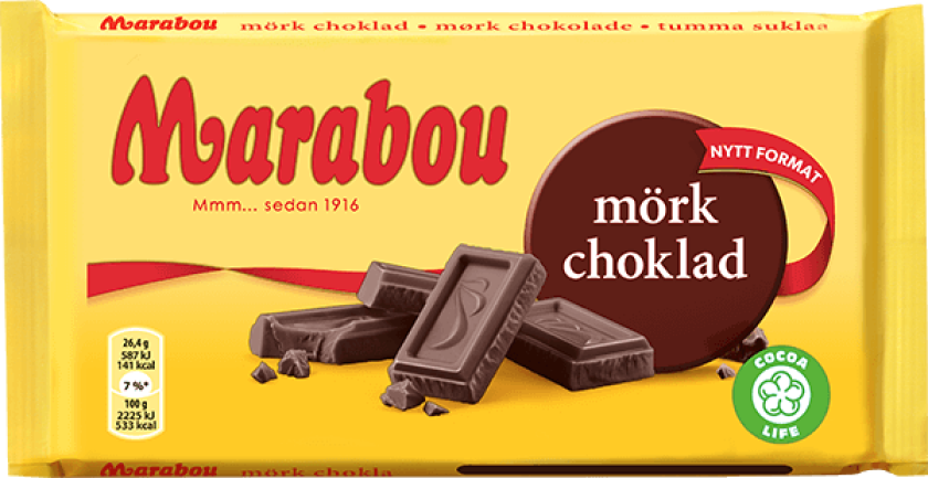 Marabou Mörk Choklad 180g