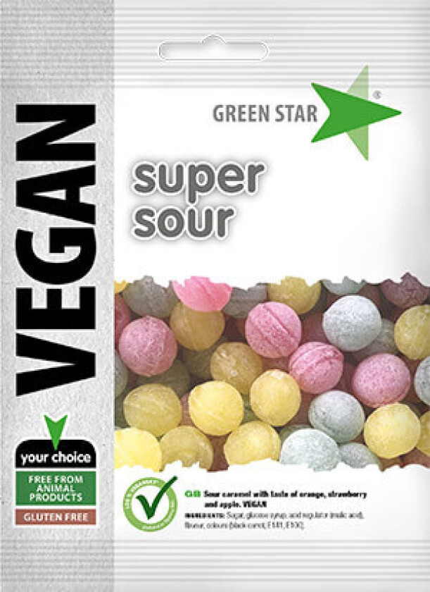 Vegan Super Sour 100g