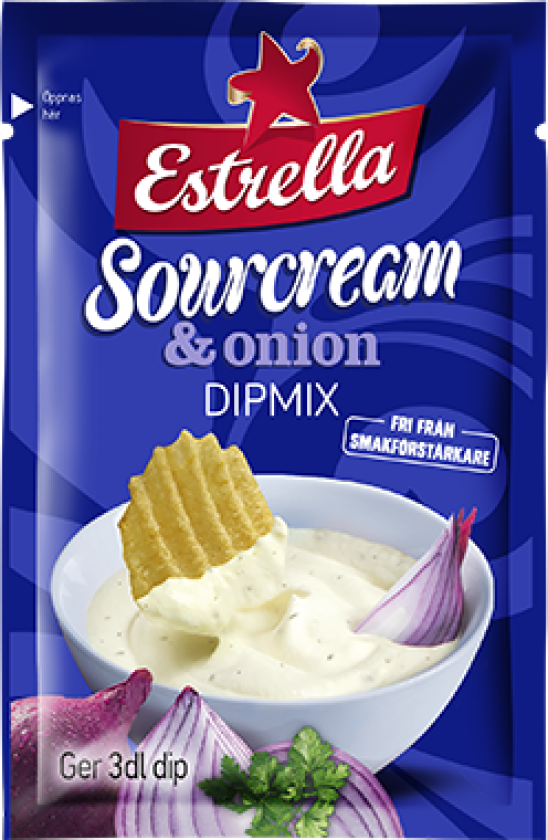 Bilde av Dipmix Sourcream & Onion 22g