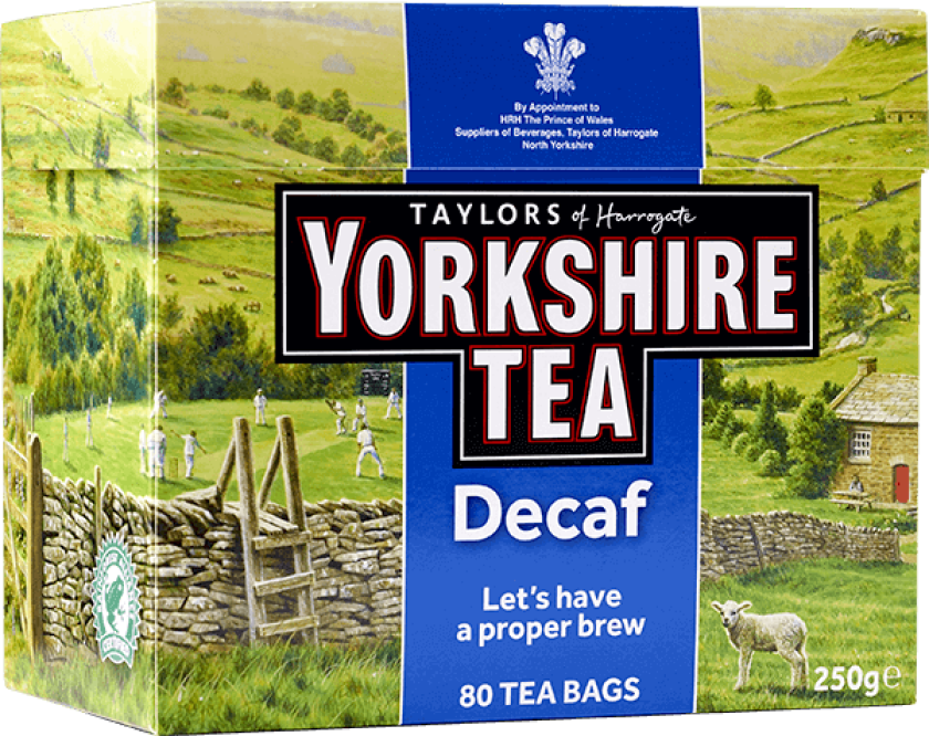 Taylors Yorkshire Decaf Tea 80s