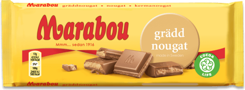 Marabou Gräddnougat 100g