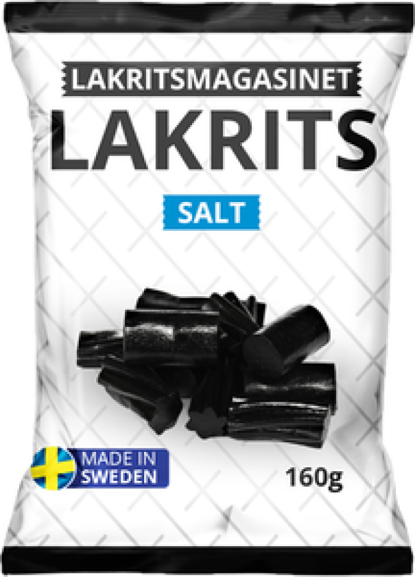 Lakritsmagasinet Saltlakrits 140g
