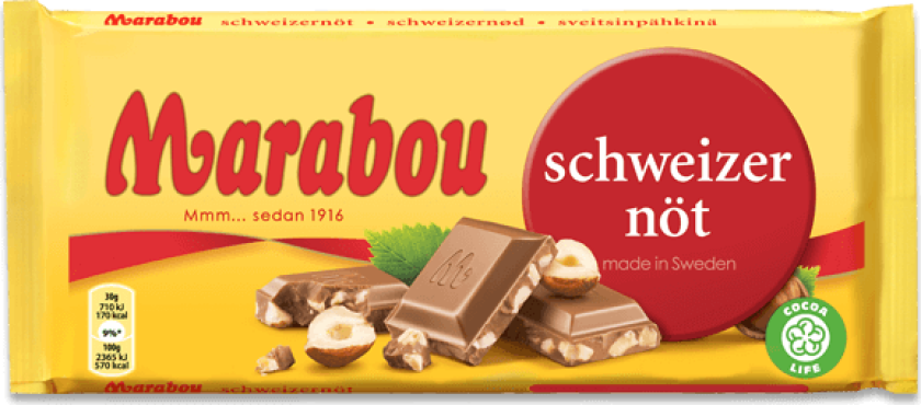 Marabou Schweizernöt 200g