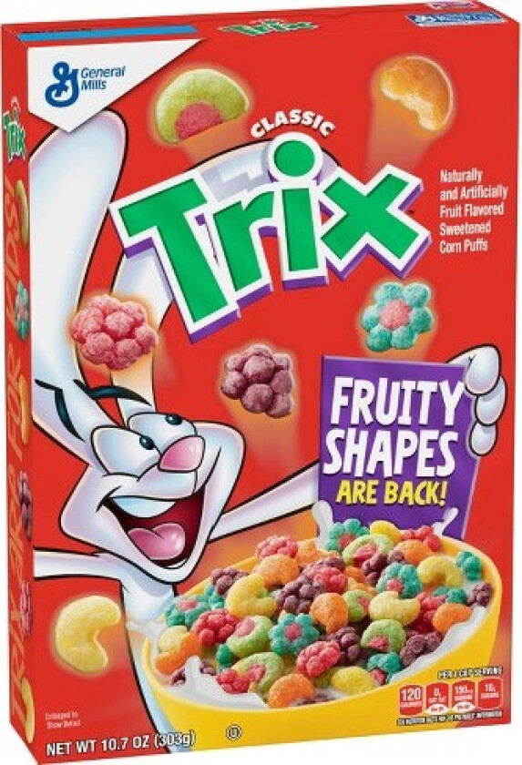 Trix Cereal Fruity Shapes 303g