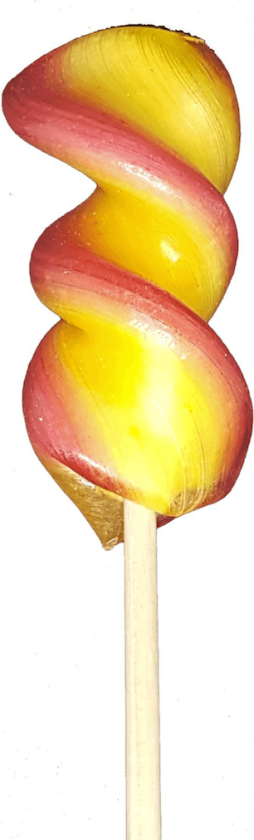 Spiralklubba persika 50g