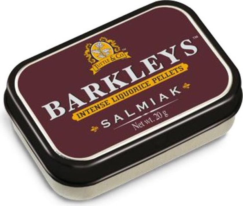 Barkleys Salmiak Liquorice Pellets 20g