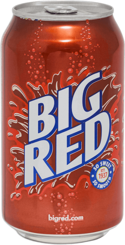 Big Red Soda 355ml(BF:2025-09-23)