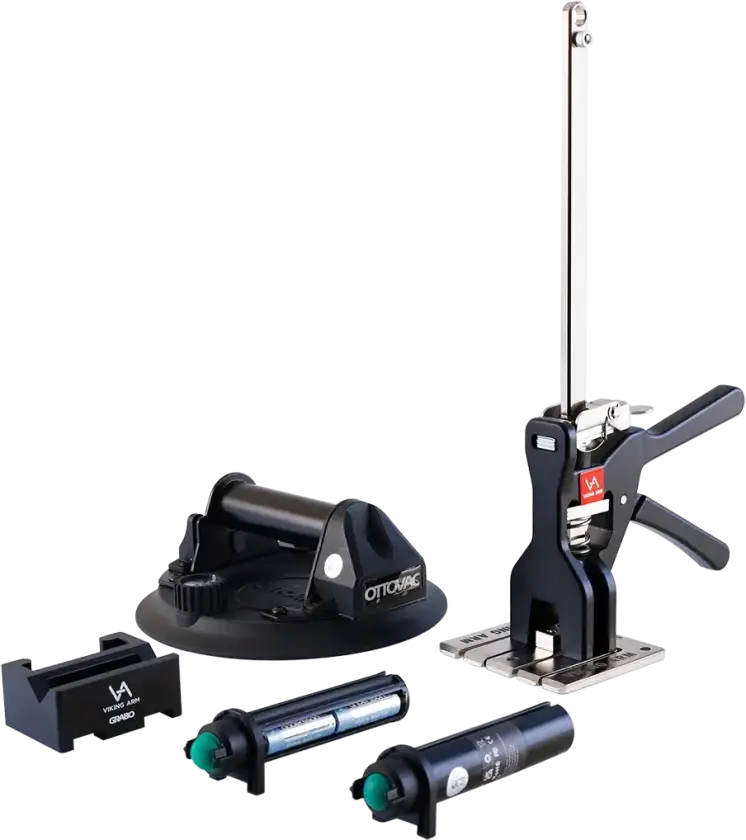 Bilde av Glassmonteringssett Håndholdt Jekk m/Grabo Ottovac Elektrisk Sugekopp