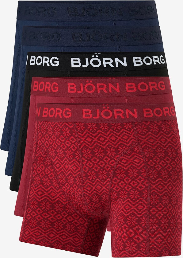 Bilde av Boksershorts Cotton Stretch 5-pakning - Flerfarget