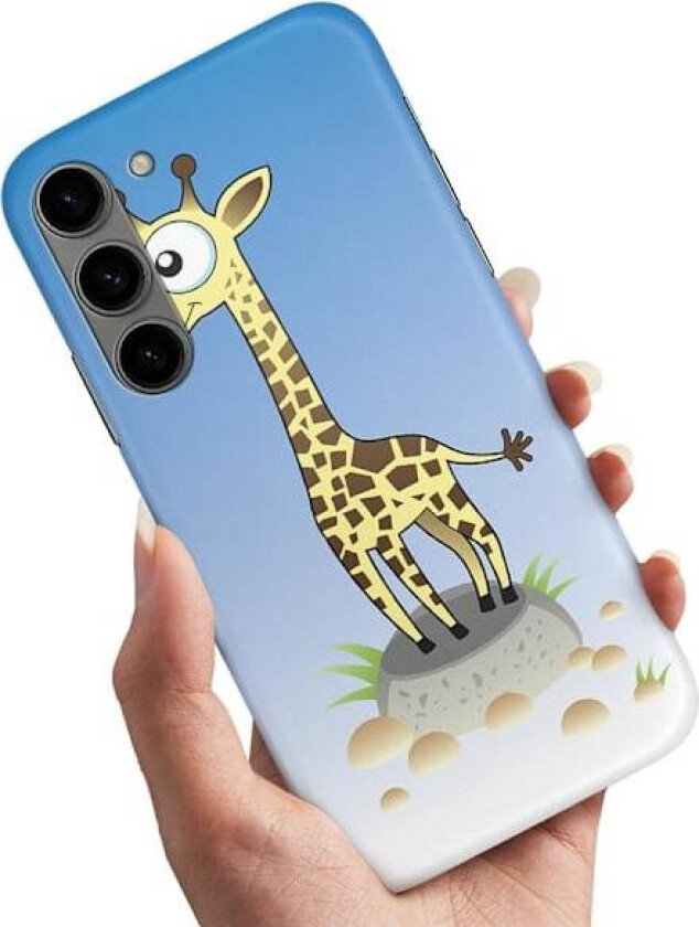 Samsung Galaxy S23 - Deksel/Mobildeksel Tegnet Giraff