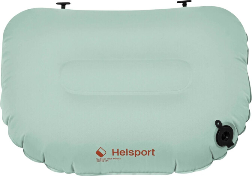 Scouter Alta Air Pillow, oppblåsbar pute, liggeunderlag Moss Green / Cloudbe