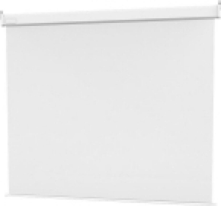 M Motorized Projection Screen Deluxe - Projeksjonsskjerm - motorisert - 135 (343 cm) - 1:1 - Matte White - hvit